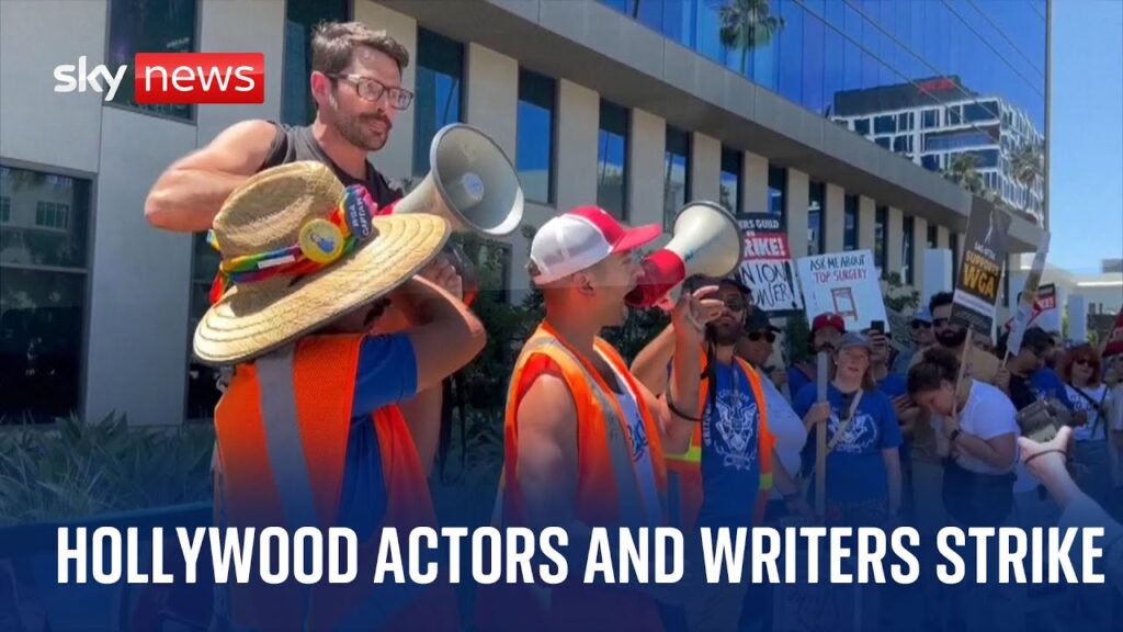 Hollywood strike: Actors and writers both walk out